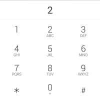 Use the keypad to type the DTMF digits.