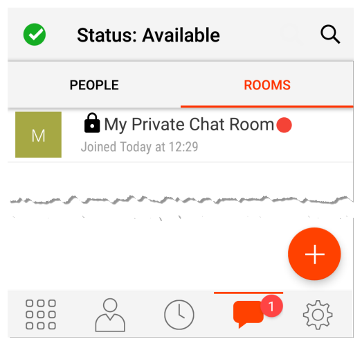 Room private chat Chatogo