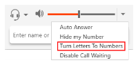 Turn Letters To Number in the drop-down